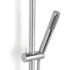 Wiesbaden Caral Thermostatische Regendoucheset - met 25cm Ronde Hoofddouche en Staafhanddouche - Opbouw - Hoogglans Chroom