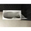 Wiesbaden Cinco Badwand - 1000x1400x6mm - Draaibaar - 2 wanden - NANO - Helder Glas/Chroom