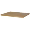 Wiesbaden Lotus Wastafelblad - 40x22cm - MDF - Naturel Eik