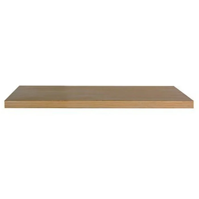 Wiesbaden Lotus Wastafelblad - 40x22cm - MDF - Naturel Eik