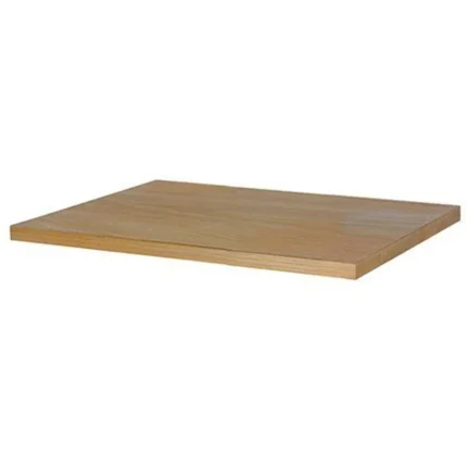 Wiesbaden Lotus Wastafelblad - 40x22cm - MDF - Naturel Eik