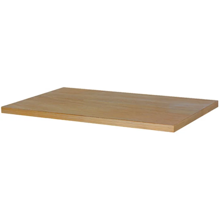 Wiesbaden Lotus Wastafelblad - 80x46cm - MDF - Naturel Eik