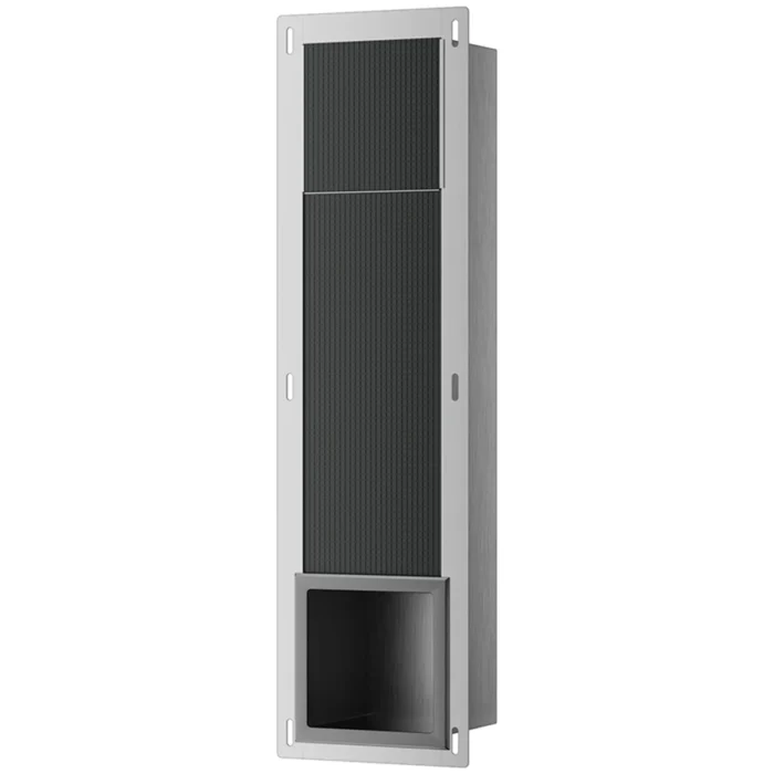 Xellanz Rocko Inbouw Reserve toiletrolhouder - Gunmetal