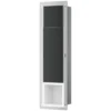 Xellanz Rocko Inbouw Reserve toiletrolhouder - Mat Wit