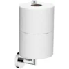 Wiesbaden Alonzo Reserverolhouder - Rond - 2 rollen - Chroom