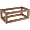 Wiesbaden Nick Wastafelframe voor Fontein - 395x150x215mm - Opbouw - RVS - Geborsteld Brons Koper