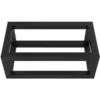Wiesbaden Nick Wastafelframe voor Fontein - 395x150x215mm - Opbouw - RVS - Mat Zwart