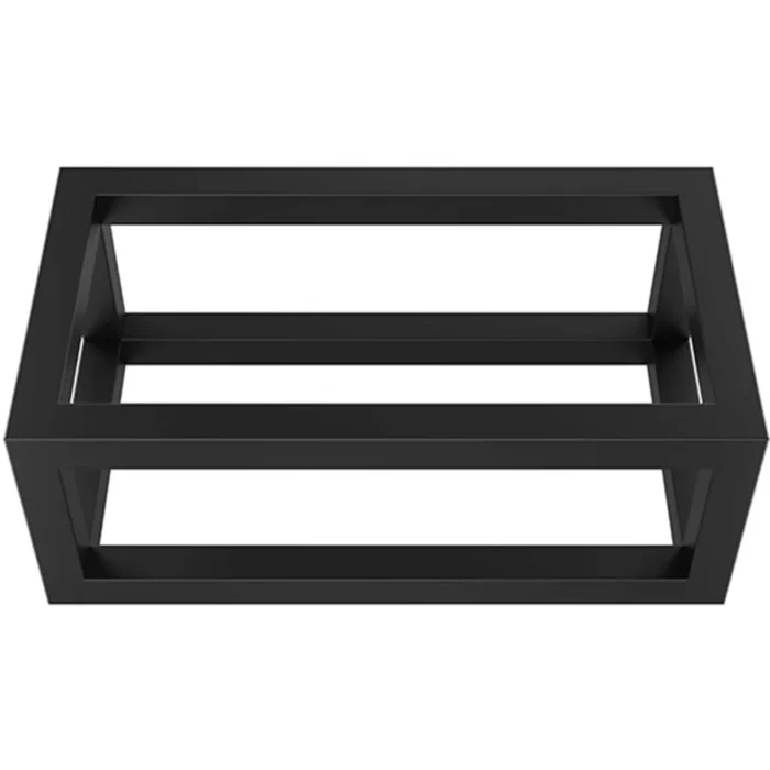 Wiesbaden Nick Wastafelframe voor Fontein - 395x150x215mm - Opbouw - RVS - Mat Zwart