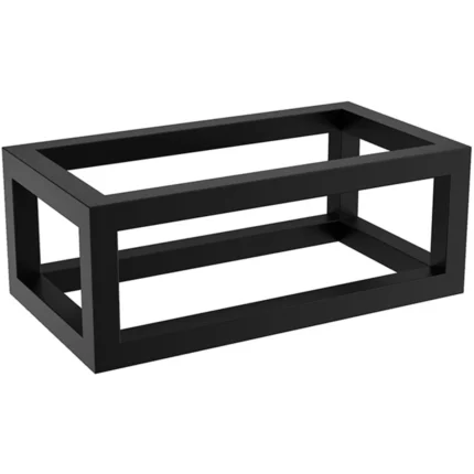 Wiesbaden Nick Wastafelframe voor Fontein - 395x150x215mm - Opbouw - RVS - Mat Zwart