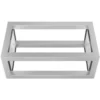 Wiesbaden Nick Wastafelframe voor Fontein - 395x150x215mm - Opbouw - RVS