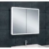 Wiesbaden Quatro Spiegelkast met LED - 80x70x13cm - Dimbaar - Draaideur - Rechthoek - Aluminium