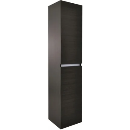 Wiesbaden Vision Badkamerkast - 160x35x35cm - 2 deuren - Draaideur - Opbouw - MDF - Houtnerf Grijs