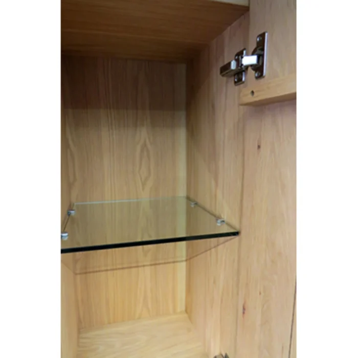 Wiesbaden Vision OAK Badkamerkast - 160x35x35cm - 2 deuren - Draaideur - Opbouw - Eikenhout