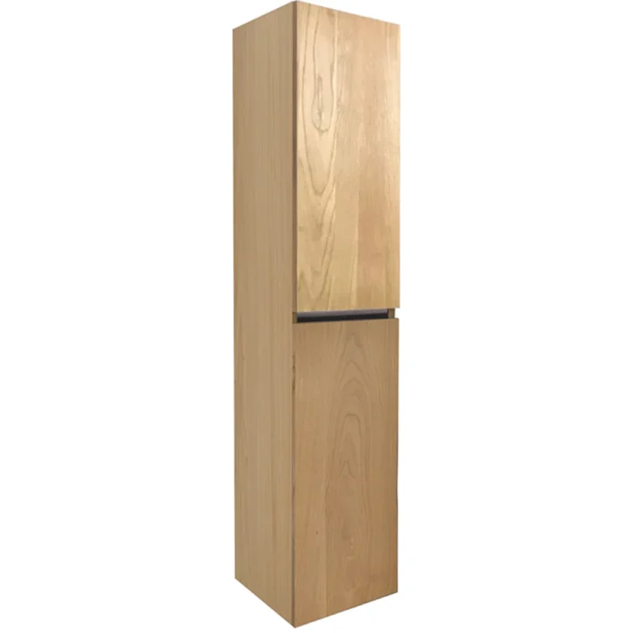Wiesbaden Vision OAK Badkamerkast - 160x35x35cm - 2 deuren - Draaideur - Opbouw - Eikenhout