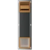 Xellanz Rocko Toiletrolhouder met Klep - Reserverolhouder - Inbouw - Geborsteld Brons Koper