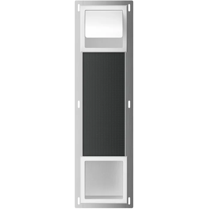 Xellanz Rocko Toiletrolhouder met Klep - Reserverolhouder - Inbouw - Mat Wit
