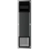 Xellanz Rocko Toiletrolhouder met Klep - Reserverolhouder - Inbouw - Mat Zwart