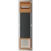 Xellanz Rocko Toiletrolhouder zonder Klep - Reserverolhouder - Inbouw - Geborsteld Brons Koper