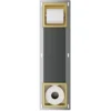Xellanz Rocko Toiletrolhouder zonder Klep - Reserverolhouder - Inbouw - Geborsteld Messing