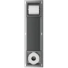 Xellanz Rocko Toiletrolhouder zonder Klep - Reserverolhouder - Inbouw - Gunmetal