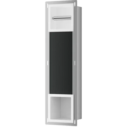 Xellanz Rocko Toiletrolhouder zonder Klep - Reserverolhouder - Inbouw - Mat Wit