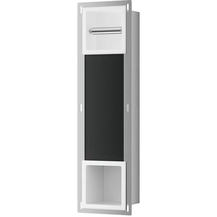 Xellanz Rocko Toiletrolhouder zonder Klep - Reserverolhouder - Inbouw - Mat Wit