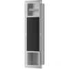 Xellanz Rocko Toiletrolhouder zonder Klep - Reserverolhouder - Inbouw - RVS