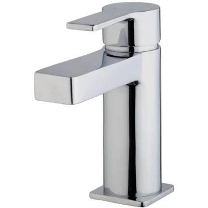 Xellanz Salas Wastafelkraan met Clickwaste - 14.5cm - Opbouw - Chroom