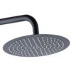 Xellanz Twenty eco Thermostatische Regendoucheset - met 20cm Ronde Hoofddouche en Staafhanddouche - Opbouw - Mat Zwart
