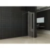 Wiesbaden Comfort Inloopdouche - 500x2000x10mm - NANO - 1 wand - Helder Glas/Chroom
