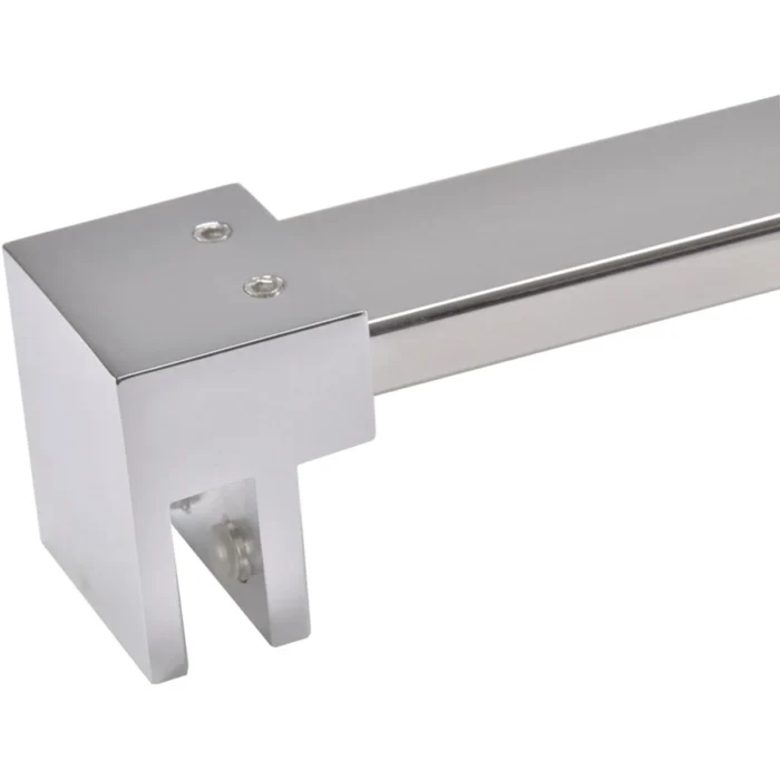 Wiesbaden Comfort Inloopdouche - 700x2000x10mm - NANO - 1 wand - Helder Glas/Chroom