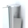 Wiesbaden Comfort Inloopdouche - 700x2000x10mm - NANO - 1 wand - Helder Glas/Chroom