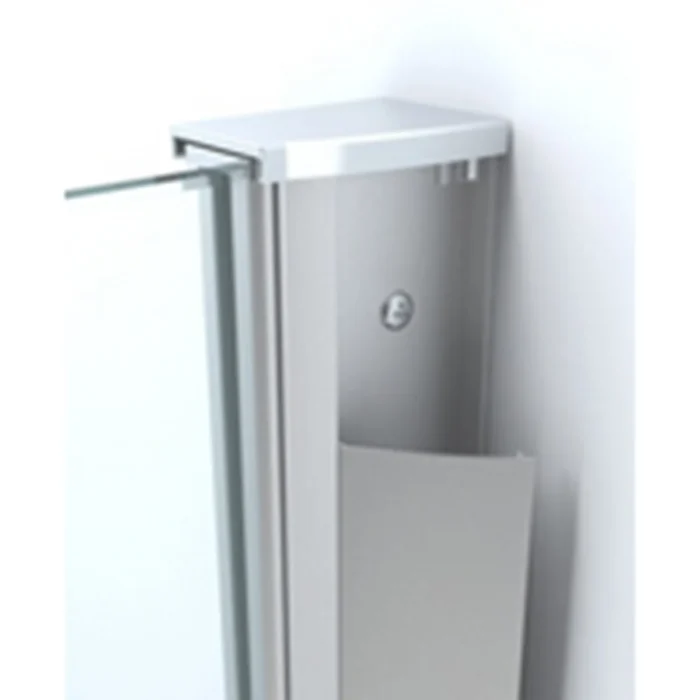 Wiesbaden Comfort Inloopdouche - 700x2000x10mm - NANO - 1 wand - Helder Glas/Chroom