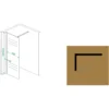 Wiesbaden Comfort Inloopdouche - 700x2000x10mm - NANO - 1 wand - Helder Glas/Chroom