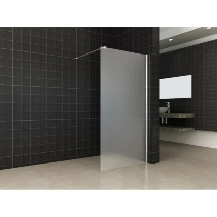 Wiesbaden Comfort Inloopdouche - 900x2000x10cm - Profiel - NANO - 1 wand - Melkglas/Chroom