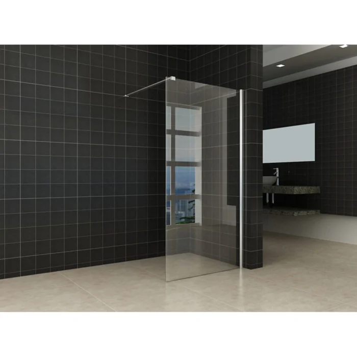 Wiesbaden Comfort Inloopdouche - 900x2000x10mm - NANO - 1 wand - Helder Glas/Chroom