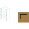 Wiesbaden Comfort Inloopdouche - 900x2000x10mm - NANO - 1 wand - Helder Glas/Chroom