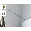 Wiesbaden Graffic Inloopdouche - 900x2000x10mm - NANO - Safety Glass Folie - Helder Glas/Chroom