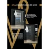 Wiesbaden Sita Inloopdouche met Handdoekhouder - 900x2000x8mm - Profiel - NANO - Helder Glas/Chroom