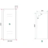 Wiesbaden Sita Inloopdouche met Handdoekhouder - 900x2000x8mm - Profiel - NANO - Helder Glas/Chroom