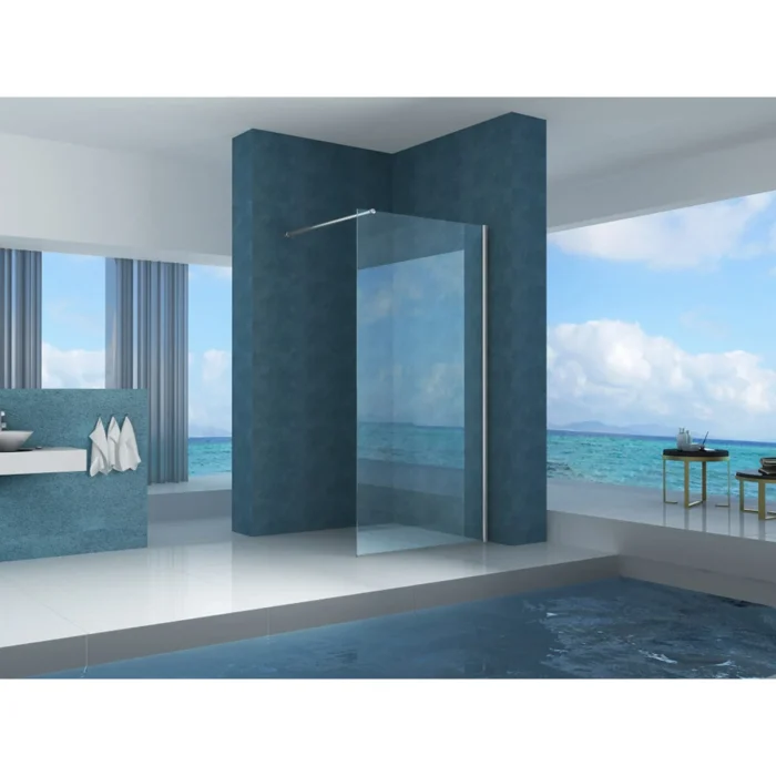 Xellanz Eco Inloopdouche - 900x2000x8mm - Profiel - NANO - Helder Glas/Chroom