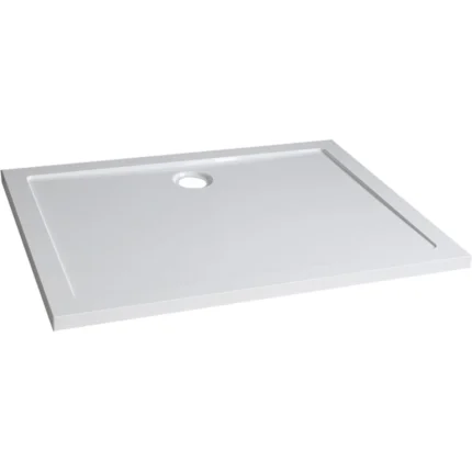 Xellanz Luxe Douchebak - 120x80x4cm - Rechthoek - Opbouw/Inbouw - SMC - Glans Wit