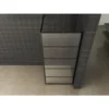 Wiesbaden Horizon Inloopdouche met Raster - 900x2000x8mm - Profiel - NANO - Helder Glas/Mat Zwart