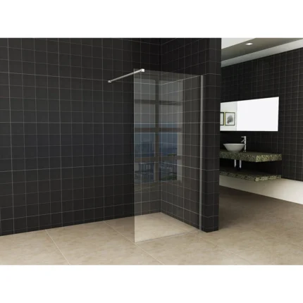 Wiesbaden Slim Glasplaat Inloopdouche - 900x2000x8mm - NANO - Helder Glas