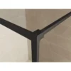 Wiesbaden Square Inloopdouche - 900x2000x10mm - Profiel - NANO - Helder Glas/Mat Zwart