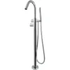 Wiesbaden Caral Thermostatische Badmengkraan - 111cm - Vrijstaand - Messing - Chroom