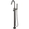 Wiesbaden Caral Vrijstaande Badmengkraan - 124cm - Messing - Gunmetal