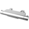 Wiesbaden Style Thermostatische Badmengkraan Waterval - 15cm - Cooltouch - Opbouw - Messing - Chroom