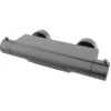Wiesbaden Style Thermostatische Badmengkraan Waterval - 15cm - Cooltouch - Opbouw - Messing - Gunmetal
