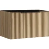 Xellanz Ribbella Wastafelonderkast - 100x45cm - 1 lade - Softclose - Naturel Eik